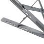 Stand Notebook Spacer 15.6″, aluminiu, pliabil si ajustabil, 7 trepte de inaltime, husa de transport, gri SPACER - 2